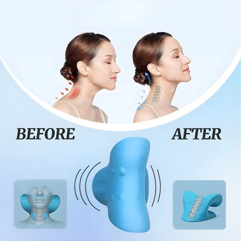 Cervical Neck Traction Pillow (Lab Certified)